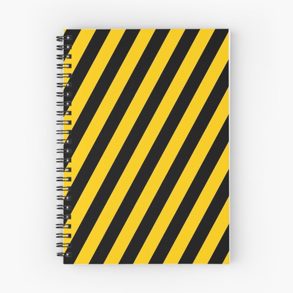 Item preview, Yellow Black sloping Striped Pattern designed and sold by Favorableresult.