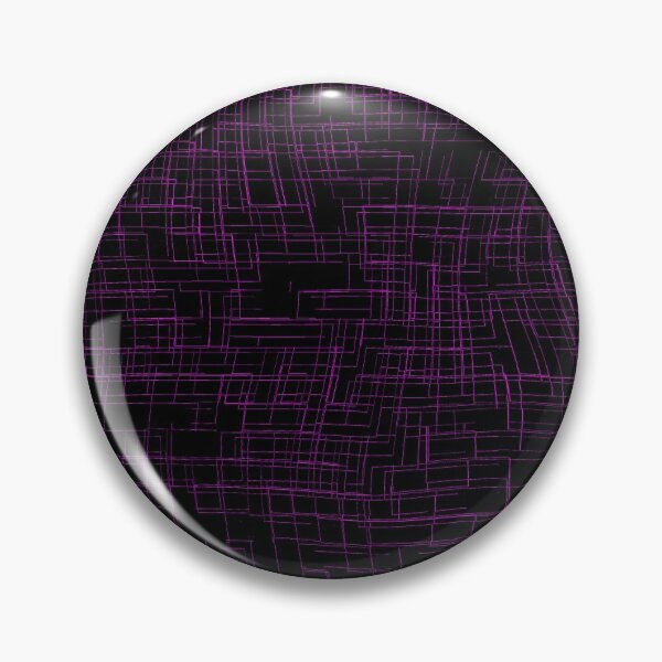 Item preview, Abstract Wavy Lines Pattern | Neon Pink Cyberpunk Design designed and sold by Dator.