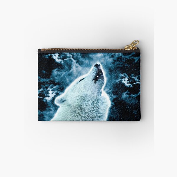 Item preview, A howling wolf in the rain designed and sold by Gatterwe.
