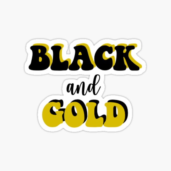 Item preview, Black and Gold designed and sold by Miavk1.