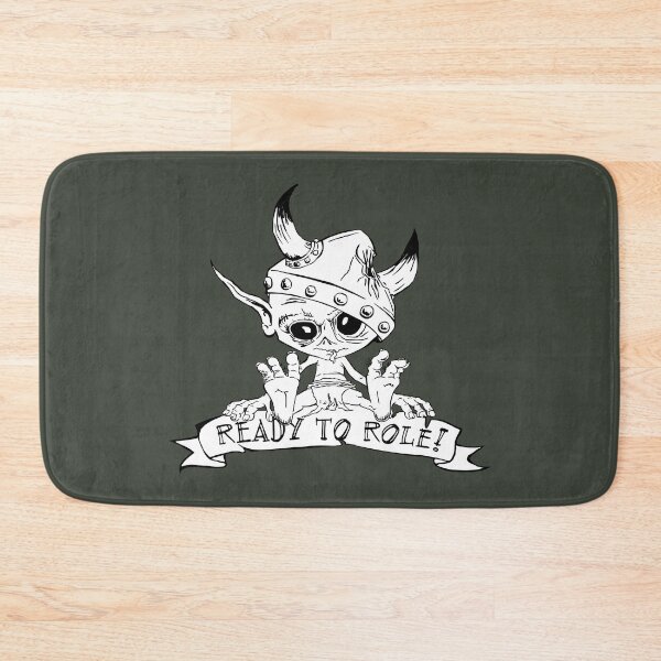 Item preview, Ready to Role (B/W) designed and sold by -TheGamingGeeks.
