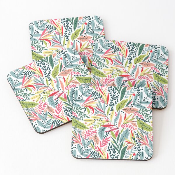 Item preview, Exotic Leaves Pattern 2 designed and sold by BekkaCampbell.