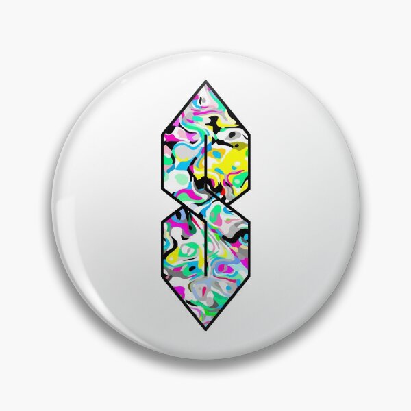 Item preview, The Cool S | Abstract Colorful Camouflage Pattern designed and sold by Dator.