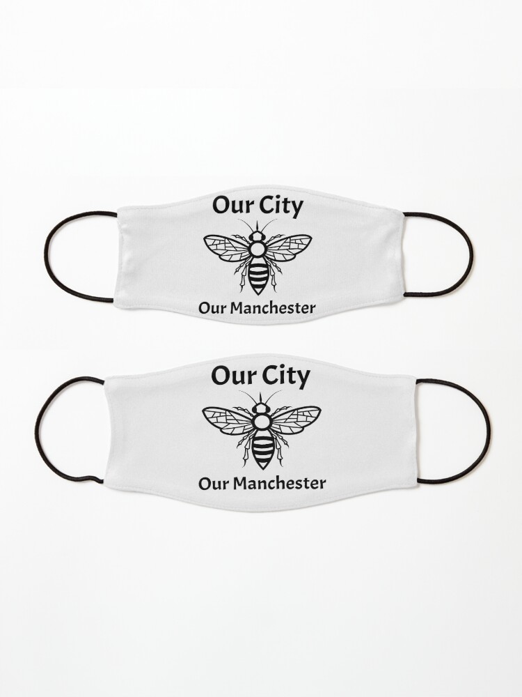 Alternate view of Our City, Our Manchester Bee Mask