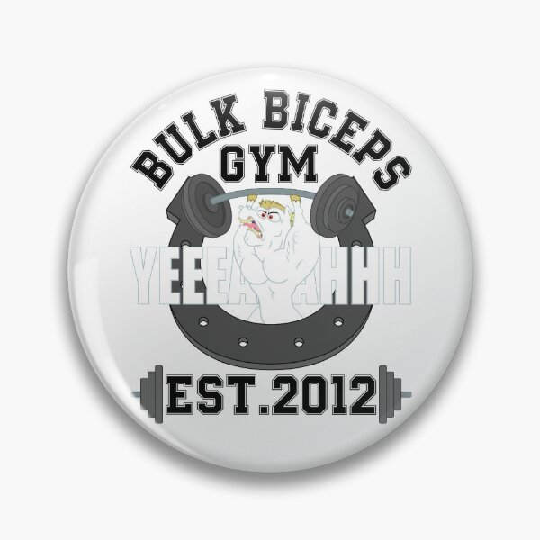 Artikelvorschau, Bulk Bizeps Gym entworfen und verkauft von Slothgirl Art.