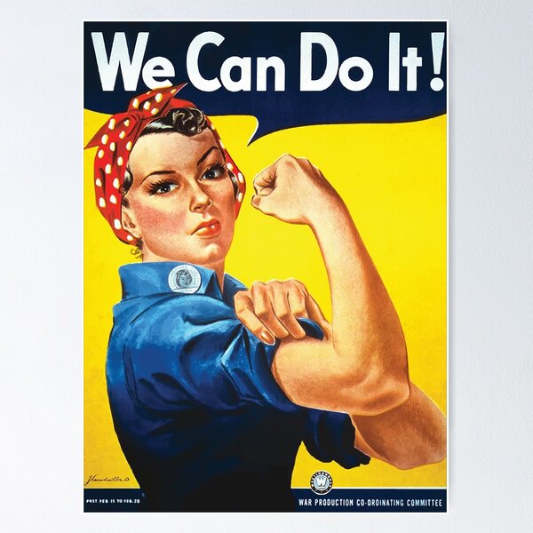 Item preview, Rosie the Riveter designed and sold by NikkiMouse82.