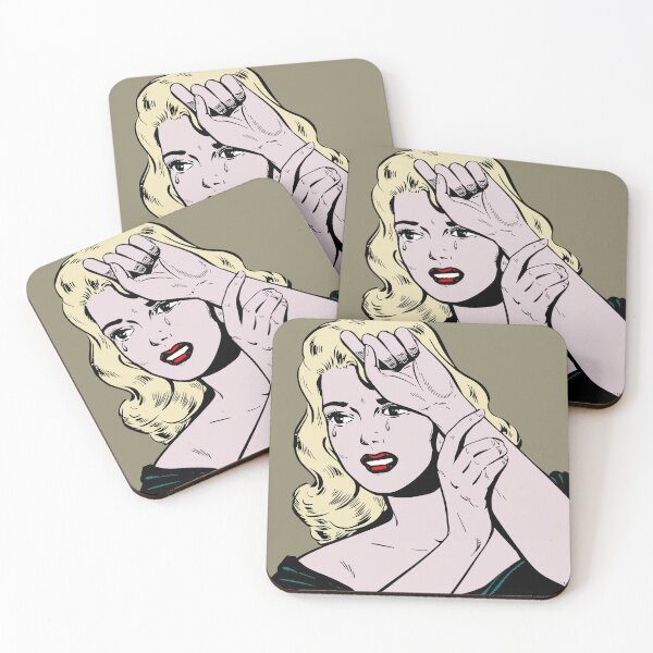 Item preview, Crying Woman Pop Art designed and sold by Reethes.
