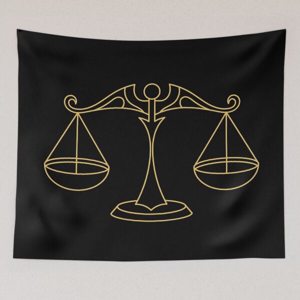 Item preview, Libra Astrology Zodiac Sign Line Drawing designed and sold by javes93.
