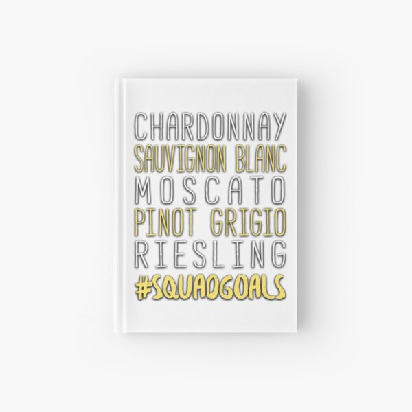 Wine Types Hardcover Journal