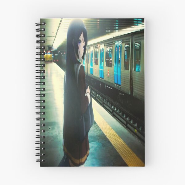 Item preview, Anime Girl in Subway Station designed and sold by rubster21.