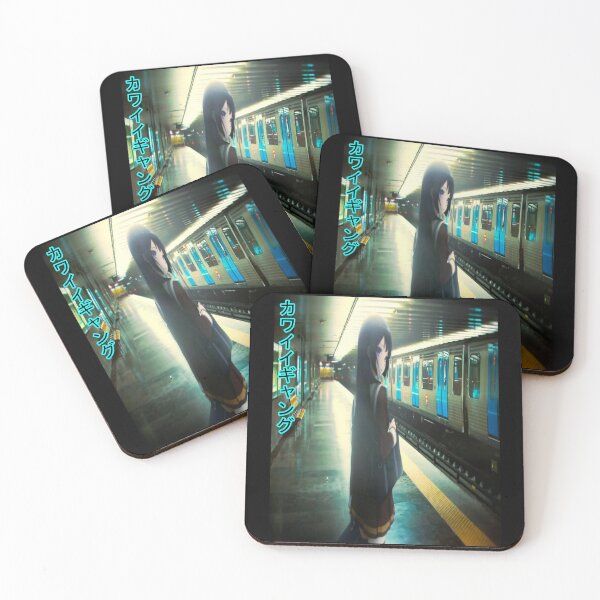Item preview, Anime Girl in Subway Station designed and sold by rubster21.