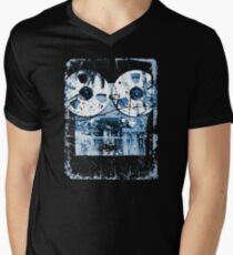 Damaged tape recorder Men's V-Neck T-Shirt