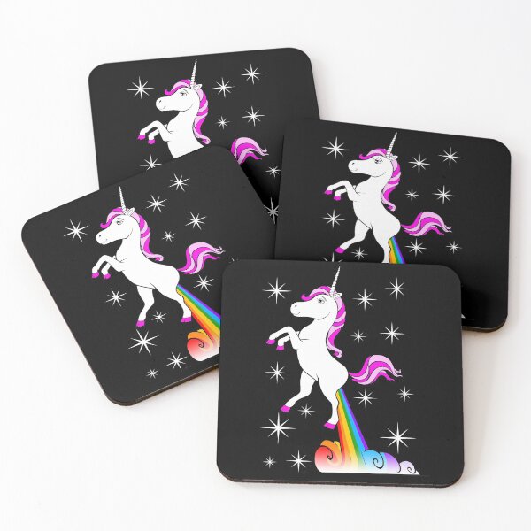 Item preview, Unicorn Farting Rainbow designed and sold by Meliafroggy.