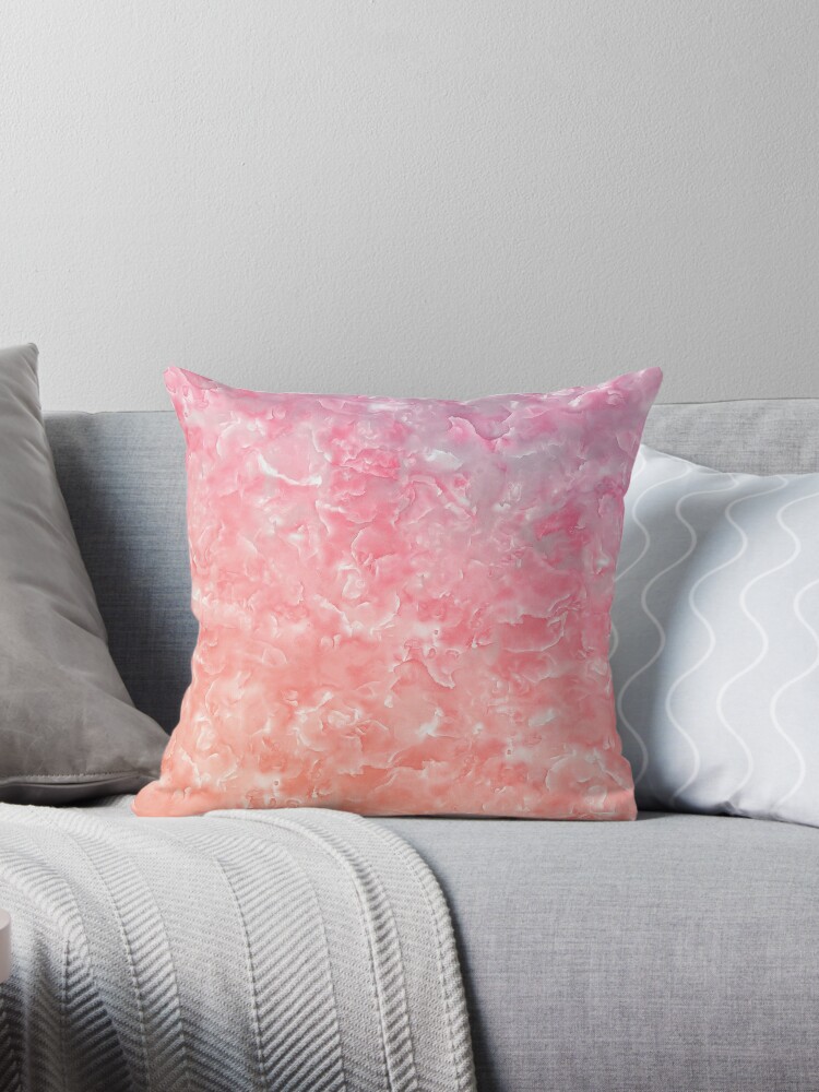 Rose gold cheap marble cushion