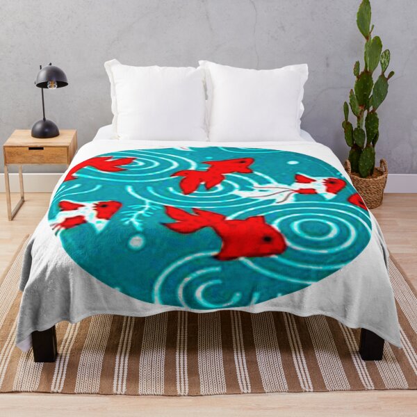 Item preview, Japanese Circle 6 Koi fishes in pond designed and sold by PrMoonlessNight.