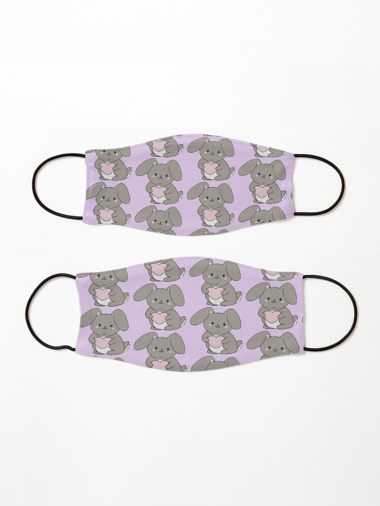 Alternate view of Love Bunny Mask