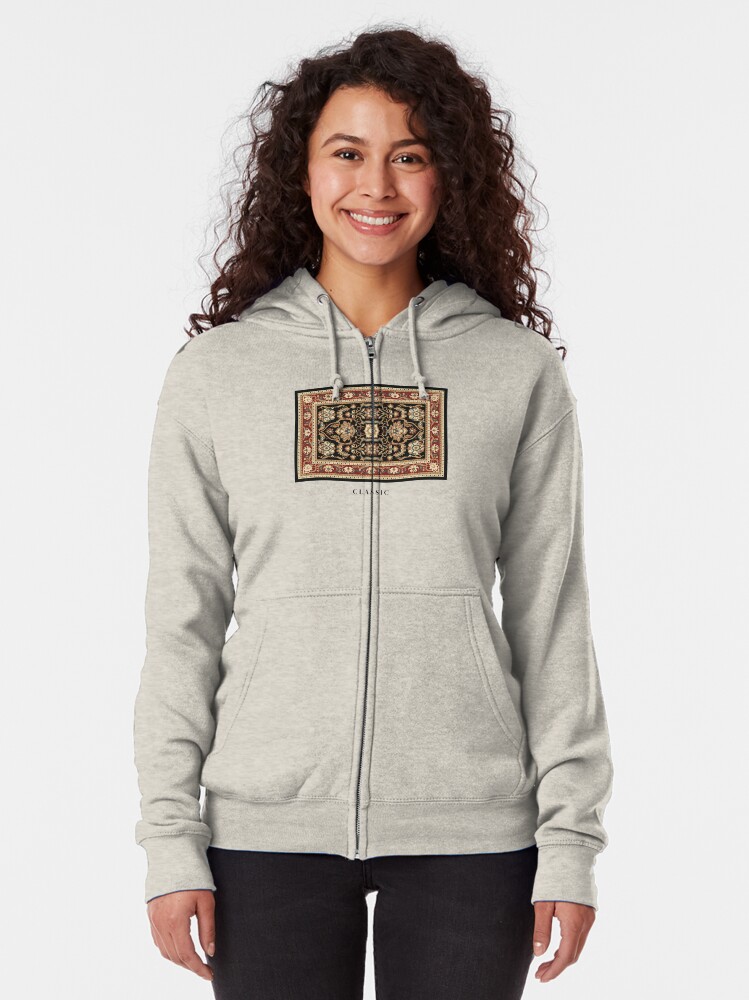 Russischer Teppich Kapuzenjacke Von Sayp Redbubble