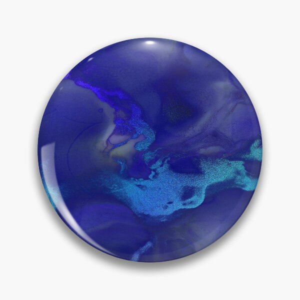 Item preview, Night Blue Faux Marble Ink designed and sold by MysticMarble.