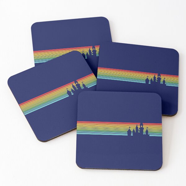 Item preview, Retro Castle Stripes designed and sold by Heyday Threads.