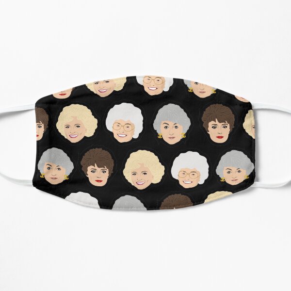 Dorothy, Blanche, Rose and Sophia Black Face Mask Mask