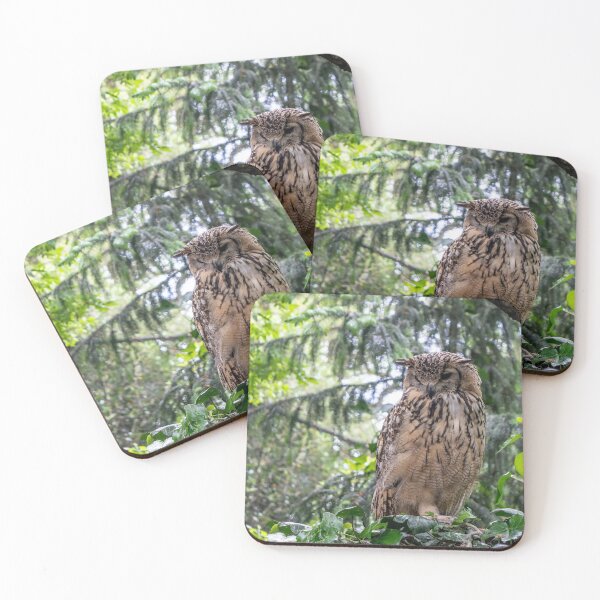 Item preview, Indian eagle-owl designed and sold by lena-maximova.