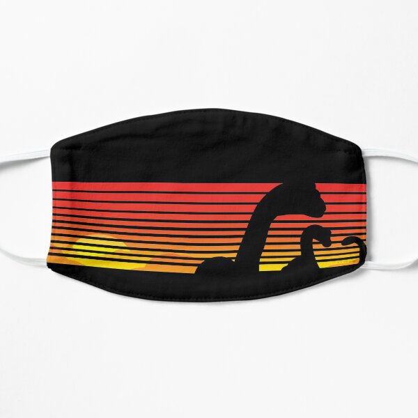 Retro Dino Stripes Mask