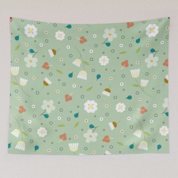 Item preview, Floral Green designed and sold by kawaiistudio.