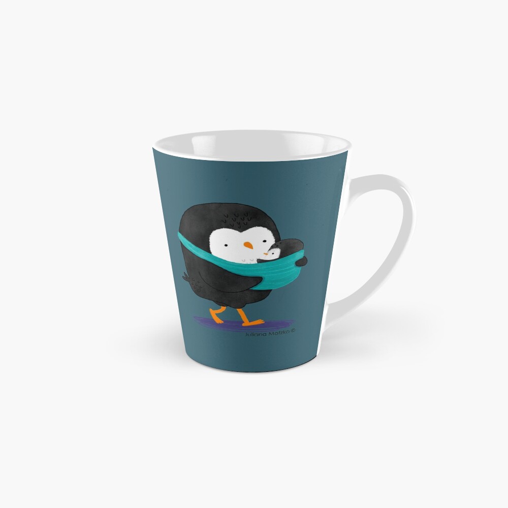 Penguin Dad and Baby Penguin Mug