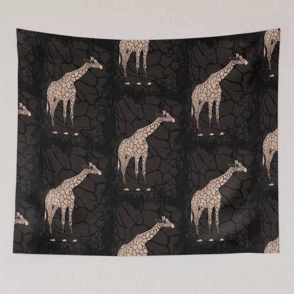 Item preview, Giraffe on grunge texture designed and sold by Shoshina.