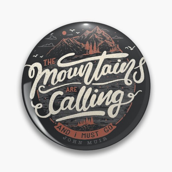 Item preview, The mountains are calling and I must go - dark designed and sold by Tobe Fonseca®.