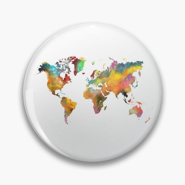 Item preview, world map 3 designed and sold by JBJart.