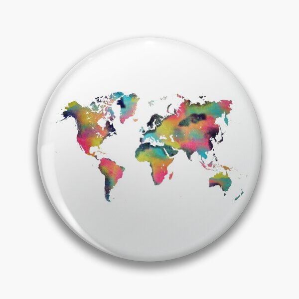 Item preview, World map 4 designed and sold by JBJart.