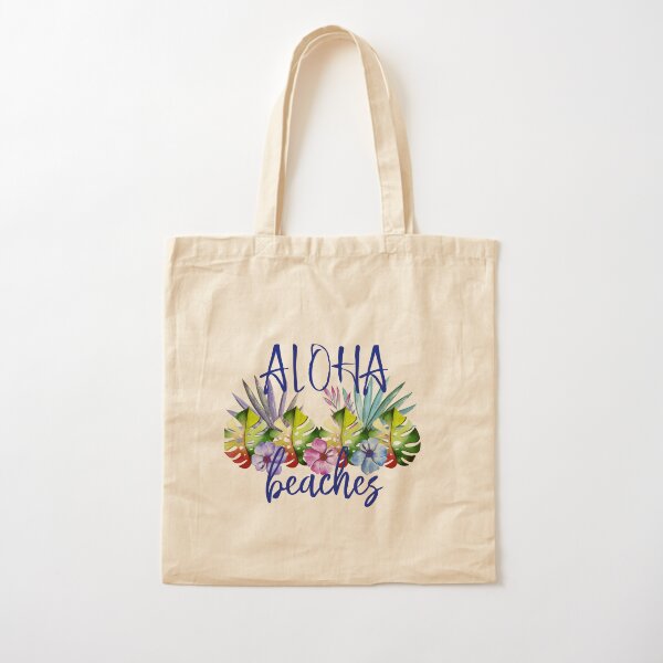 Tropical Aloha Beaches Beach Tote Bag