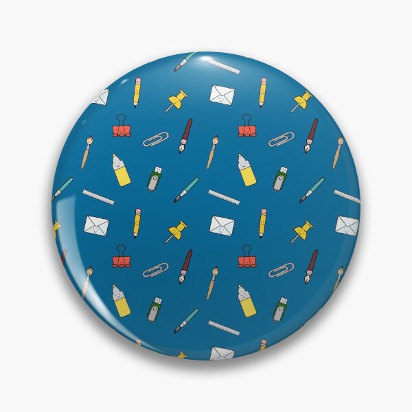 Item preview, Happy office stationary in blue designed and sold by bigmoments.
