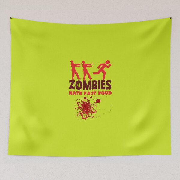 Item preview, Zombies hate fast food designed and sold by Imutobi.