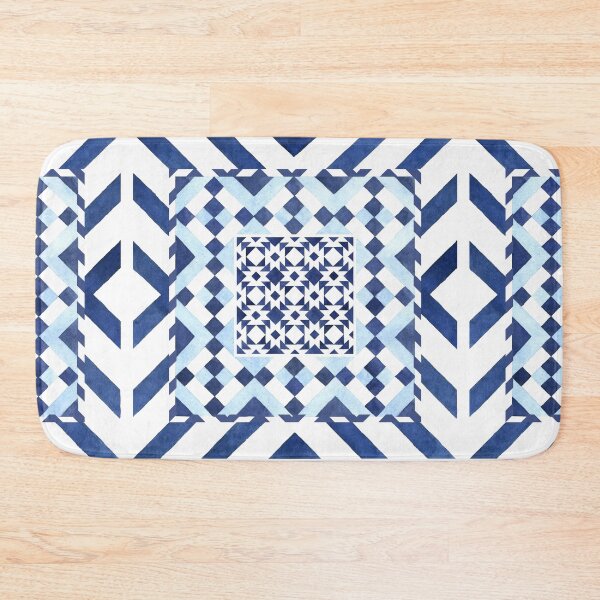 Item preview, Summer in Morocco Blue and White designed and sold by AntiqueImages.