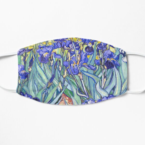 Vincent Van Gogh Irises Flat Mask