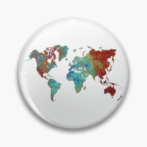Item preview, World map metal #worldmap #map designed and sold by JBJart.
