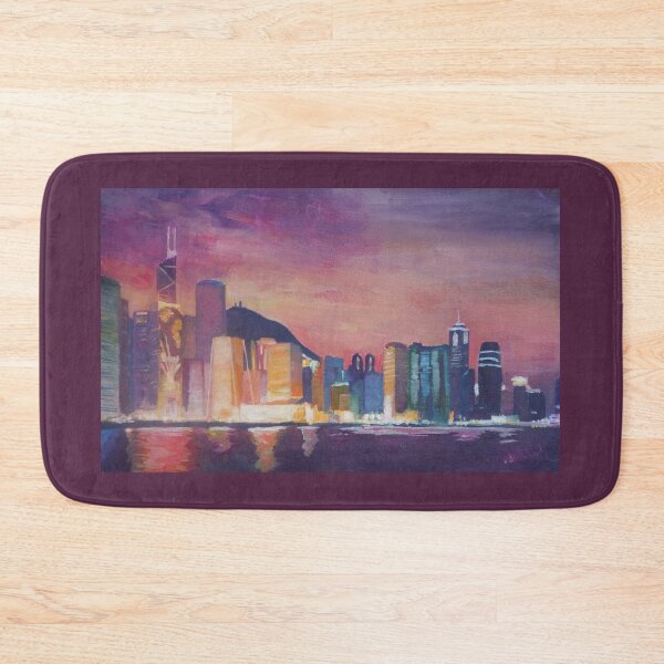 Item preview, Hong Kong Skyline at Night designed and sold by artshop77.