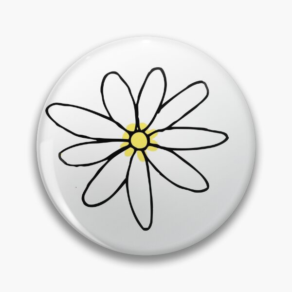 Item preview, Doodle Daisy Flower   designed and sold by ColorFlowArt.