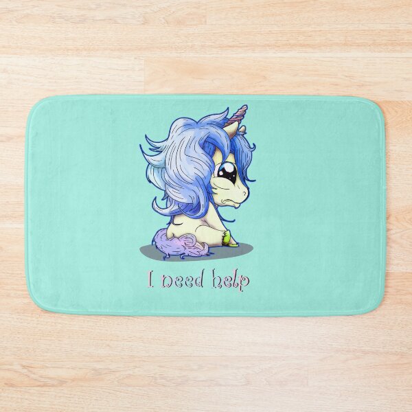 Item preview, Sad Baby Unicorn designed and sold by iduzarts.