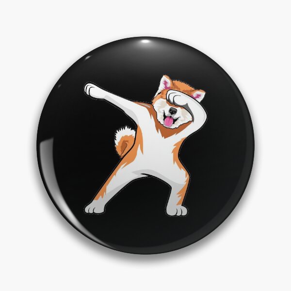 Item preview, Akita Dancing Dog Dabbing  designed and sold by Meliafroggy.