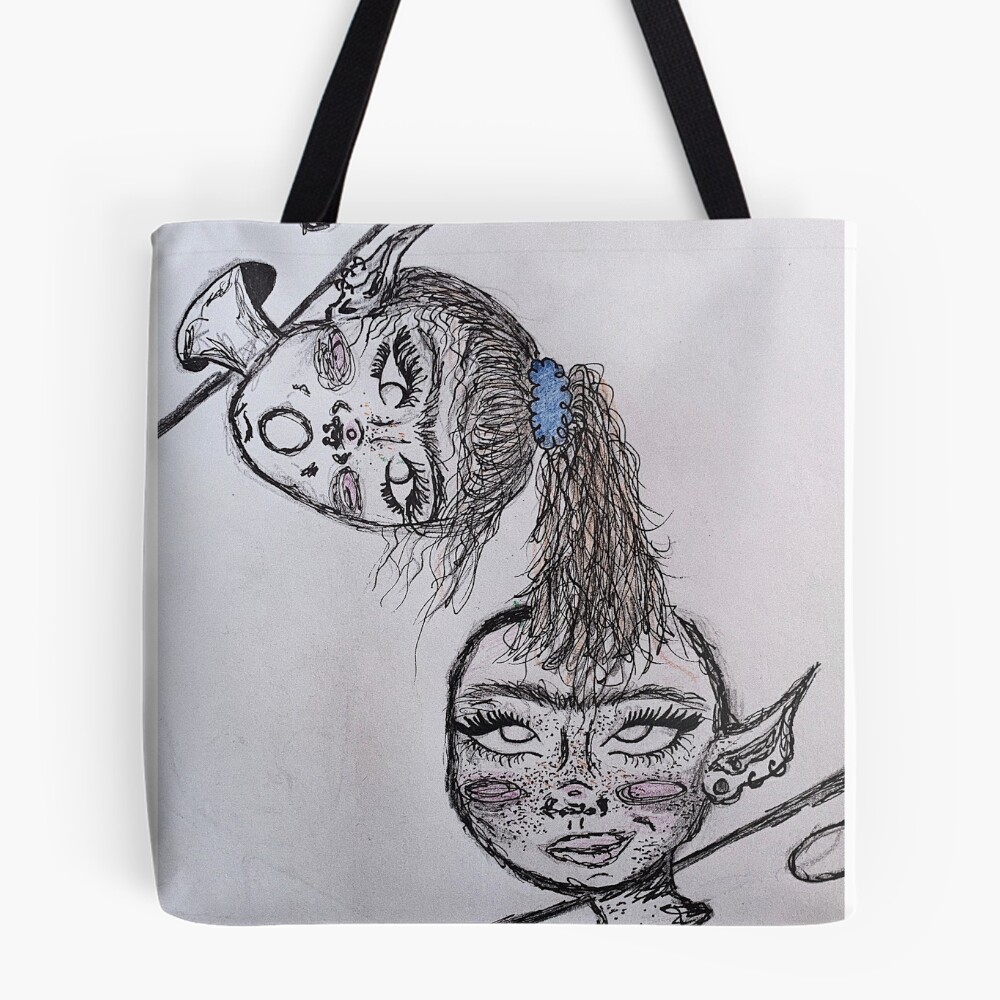 Item preview, All Over Print Tote Bag designed and sold by blackbirdstuff.