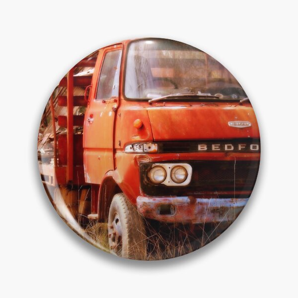 Item preview, old rusty small truck designed and sold by AHELENE.