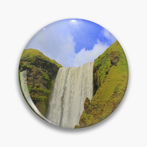 Item preview, Icelandic waterfall Skogafoss designed and sold by AHELENE.