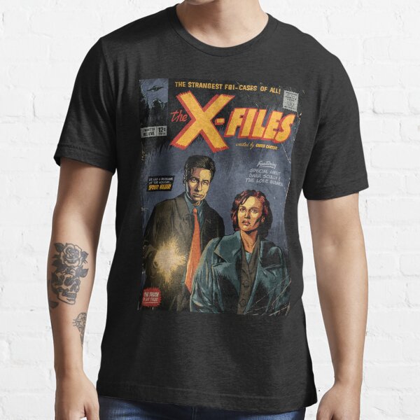 "The XFiles Mulder and Scully" Essential TShirt for Sale by 12frames Redbubble
