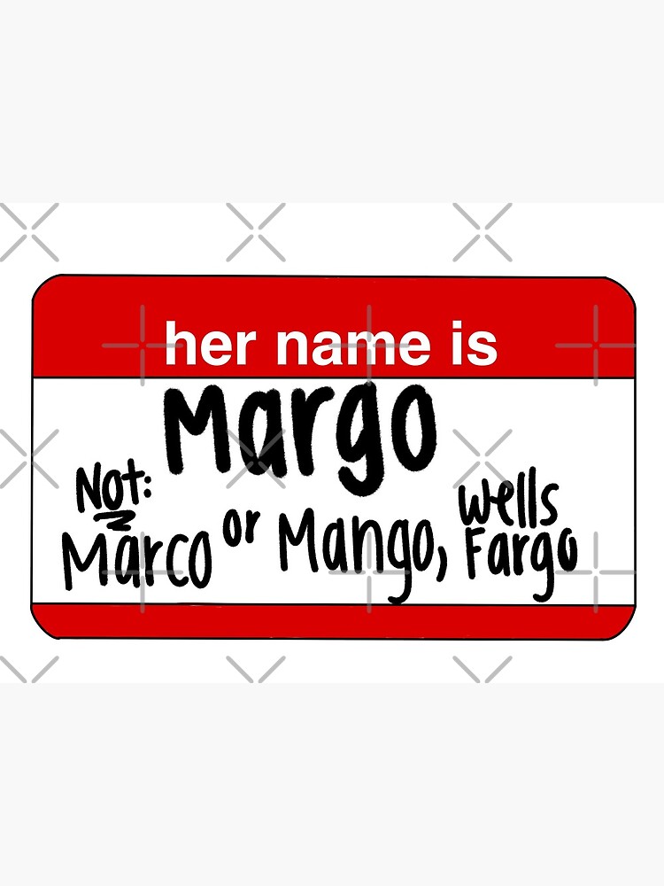 Her name is Margo, TikTok&rdquo; Art Board Print for Sale by Hayley 