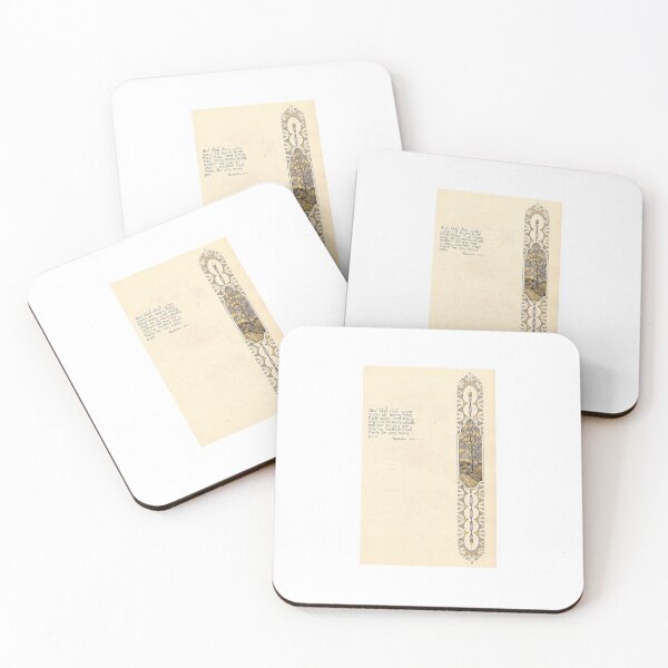 Revelation 21:4 Coasters (Set of 4)