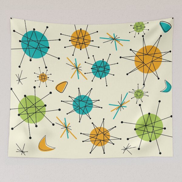 Item preview, 1950s Atomic Retro Pattern designed and sold by xJacky2312x.