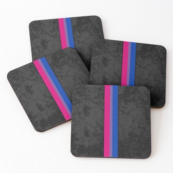 Item preview, Distressed Bisexual Pride Flag Stripe designed and sold by Patrick Hiller.
